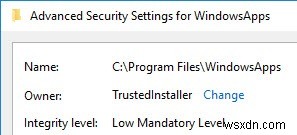 วิธีการคืนค่าความเป็นเจ้าของเป็น TrustedInstaller สำหรับไฟล์ระบบใน Windows 10