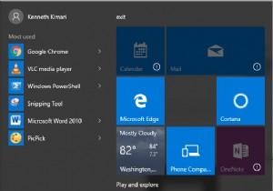 วิธีเพิ่มความโปร่งใสของเมนูเริ่มใน Windows 10 