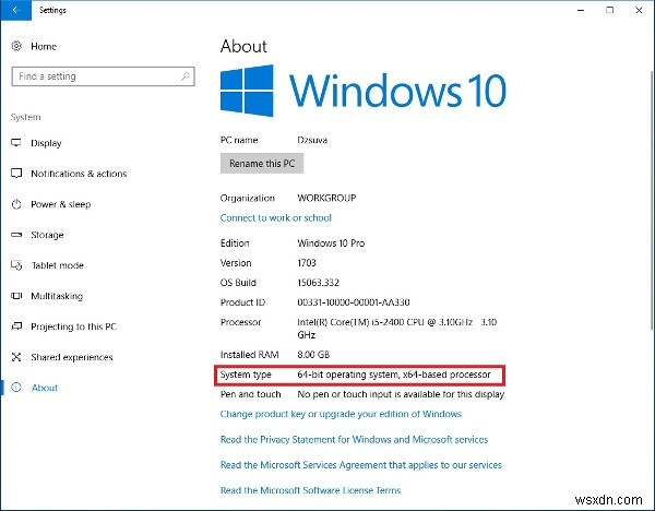 วิธีการอัปเกรดจาก Windows 10 รุ่น 32 บิตเป็น 64 บิต