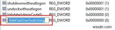 วิธีปิดใช้งานการสลับผู้ใช้อย่างรวดเร็วใน Windows 10