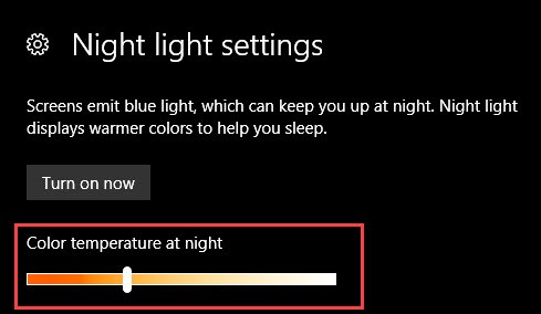 วิธีเปิดใช้งานและกำหนดค่าคุณลักษณะไฟกลางคืนใน Windows 10