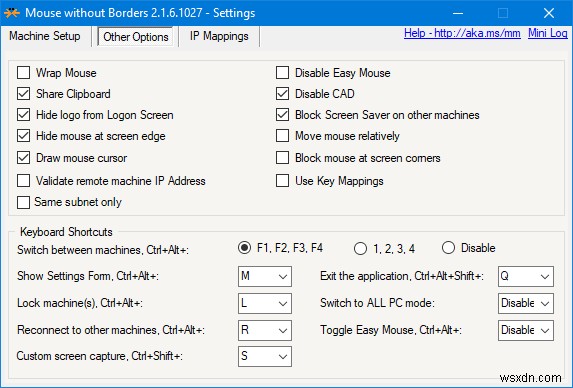 วิธีแชร์คีย์บอร์ดและเมาส์ระหว่างคอมพิวเตอร์ Windows 10 สองเครื่อง