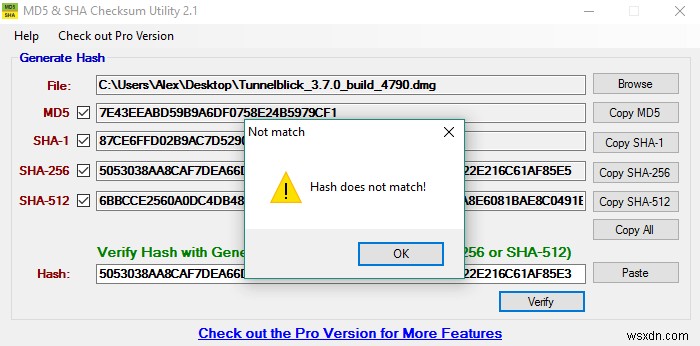 วิธีการตรวจสอบยืนยัน MD5, SHA-1 และ SHA-256 ใน Windows 10