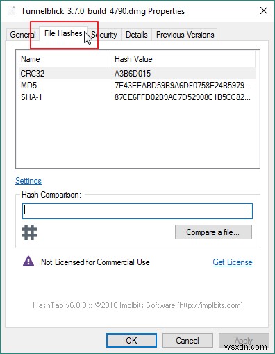 วิธีการตรวจสอบยืนยัน MD5, SHA-1 และ SHA-256 ใน Windows 10