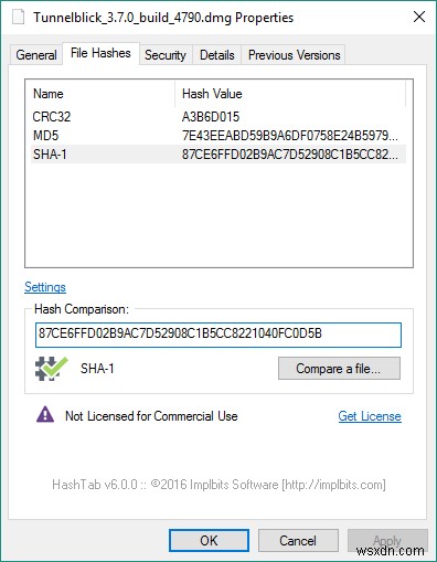 วิธีการตรวจสอบยืนยัน MD5, SHA-1 และ SHA-256 ใน Windows 10