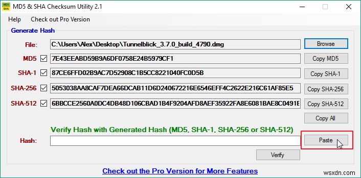วิธีการตรวจสอบยืนยัน MD5, SHA-1 และ SHA-256 ใน Windows 10