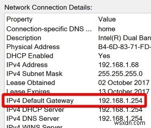 วิธีค้นหาที่อยู่ IP ของเราเตอร์ใน Windows 10