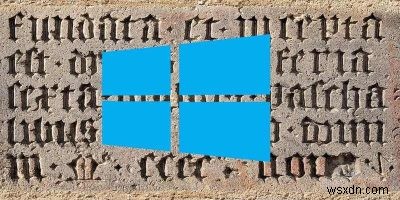 วิธีการเปลี่ยนแบบอักษรเริ่มต้นใน Windows 10