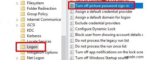 วิธีการเปิด/ปิดรหัสผ่านรูปภาพใน Windows 10