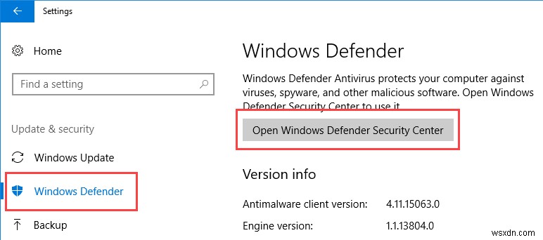 วิธีรับ Windows Defender เก่าใน Windows 10 กลับมา