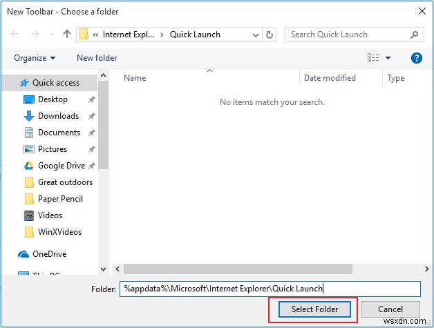 วิธีรับ XP Quick Launch Bar ใน Windows 10