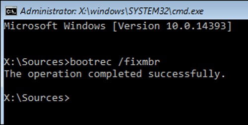 วิธีแก้ไข MBR (Master Boot Record) ใน Windows 10