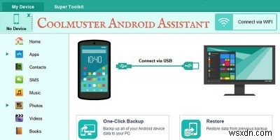 วิธีการสำรอง กู้คืน และจัดการไฟล์อย่างง่ายดายด้วย Coolmuster Android Assistant