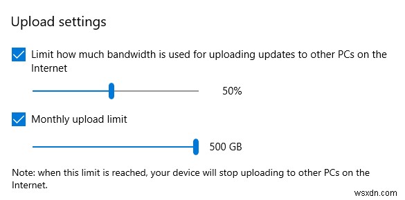 วิธีจำกัดแบนด์วิดท์สำหรับ Windows Update ใน Windows 10