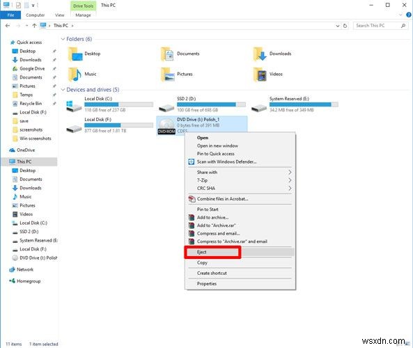 วิธีการเมาต์ (และยกเลิกการต่อเชื่อม) ไฟล์ ISO ใน Windows