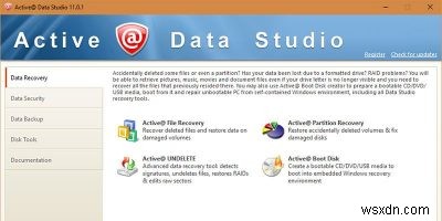 Active@ Data Studio – เครื่องมือพีซีที่จำเป็นทั้งหมดในที่เดียว