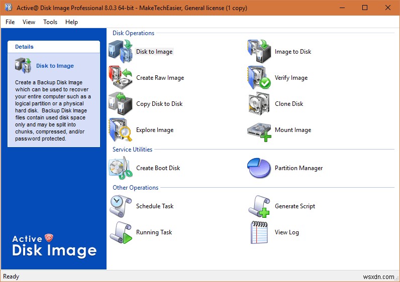 Active@ Data Studio – เครื่องมือพีซีที่จำเป็นทั้งหมดในที่เดียว