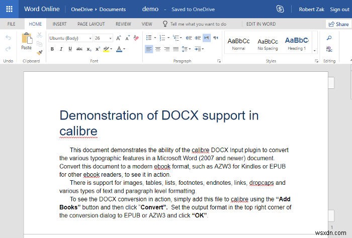 วิธีการเปิดไฟล์ docx โดยไม่ใช้ Microsoft Office