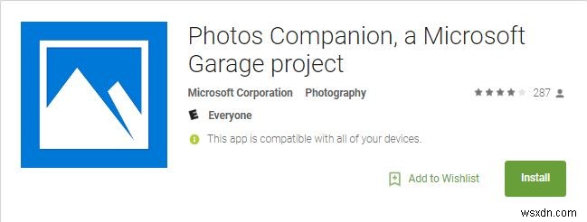 ส่งรูปภาพไปยังเครื่อง Windows ของคุณอย่างรวดเร็วและง่ายดายด้วย Photos Companion