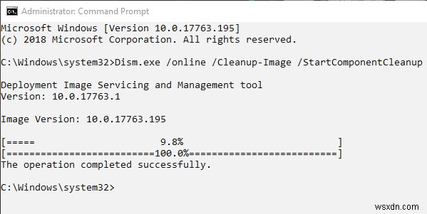 วิธีการดูและล้างที่เก็บส่วนประกอบใน Windows 10