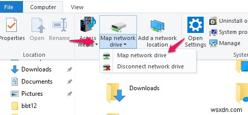 วิธีการแมปไดรฟ์เครือข่ายใน Windows 10