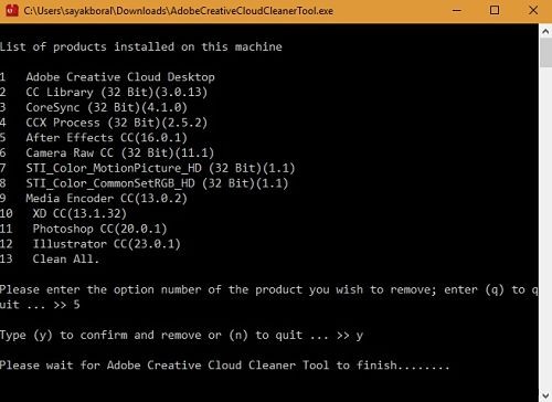 วิธีถอนการติดตั้งผลิตภัณฑ์ Adobe Creative Cloud จากพีซี Windows 10