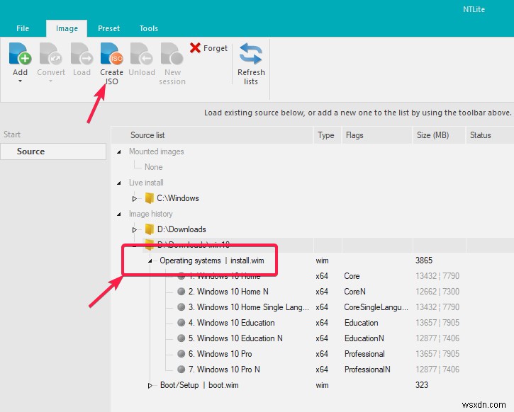 วิธีการแปลงไฟล์ ESD เป็น ISO ใน Windows