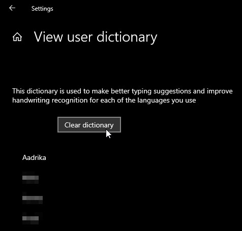 วิธีการเพิ่มหรือลบคำในพจนานุกรมใน Windows 10