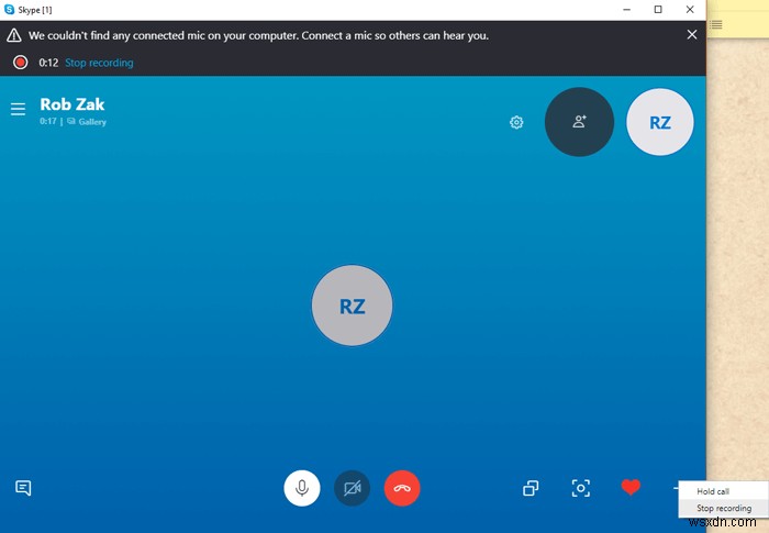 วิธีการบันทึกการโทรผ่าน Skype ใน Windows 10