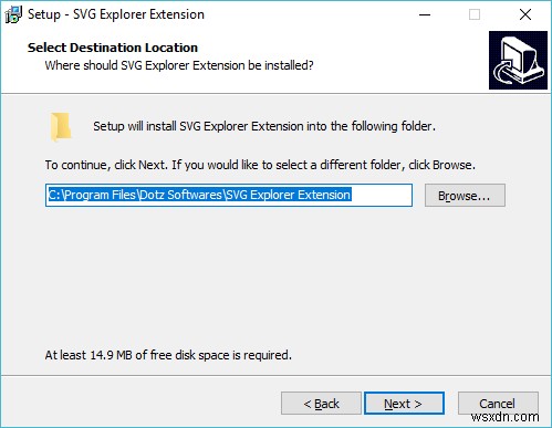 วิธีการดูภาพขนาดย่อ SVG ใน Windows Explorer