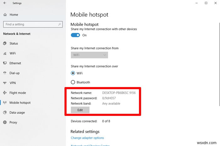 วิธีเปลี่ยน Windows 10 ให้เป็น Wi-Fi Mobile Hotspot