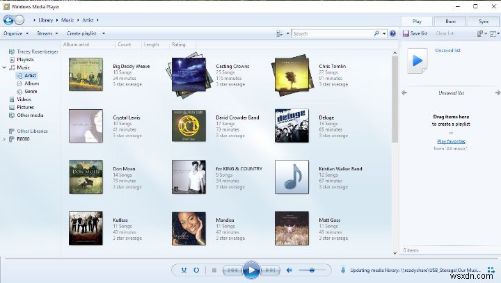 ดาวน์โหลดและเปิดใช้งาน Windows Media Player 12 ใน Windows 10