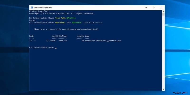 วิธีเรียกใช้คำสั่งอัตโนมัติที่ Command Prompt/Powershell Start