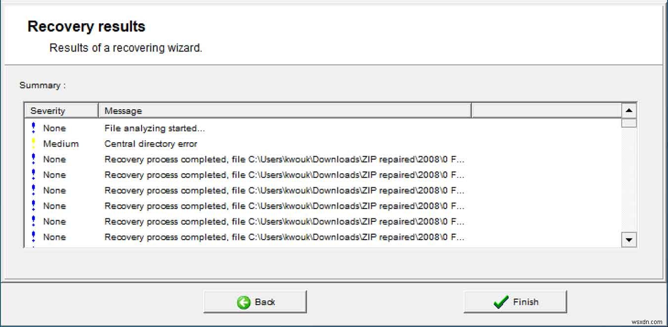 ไฟล์ ZIP เสียหาย? ไม่มีปัญหากับ Recovery Toolbox สำหรับ ZIP