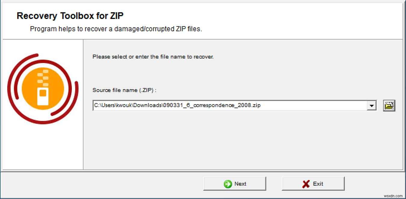 ไฟล์ ZIP เสียหาย? ไม่มีปัญหากับ Recovery Toolbox สำหรับ ZIP