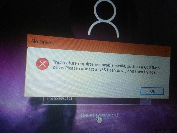 วิธีสร้างดิสก์รีเซ็ตรหัสผ่านใน Windows 10 โดยใช้ไดรฟ์ USB