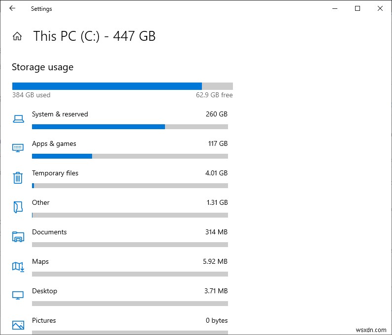 4 เครื่องมือที่ดีที่สุดในการวิเคราะห์พื้นที่ดิสก์บน Windows 10