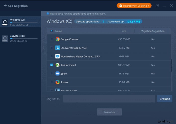 วิธีย้ายโปรแกรม Windows ไปยังไดรฟ์อื่น