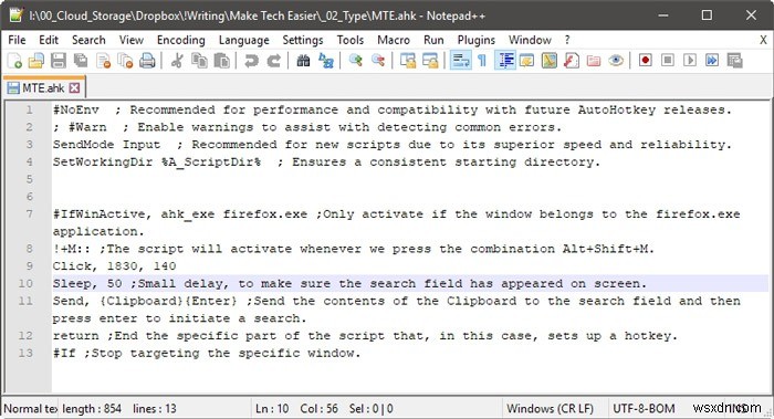 วิธีใช้ AutoHotkey เพื่อทำให้ทุกอย่างเป็นอัตโนมัติใน Windows