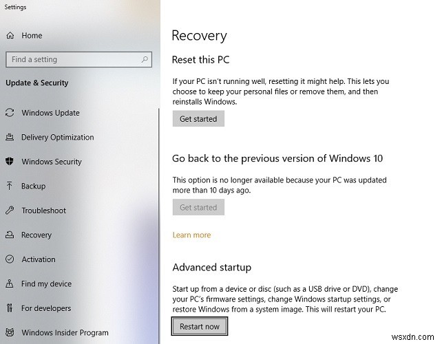 วิธีปิดใช้งานและเปิดใช้งาน UEFI Secure Boot ใน Windows 10