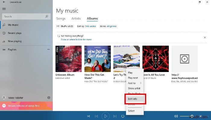 วิธีการเพิ่มปกอัลบั้มลงใน MP3 ใน Windows 10