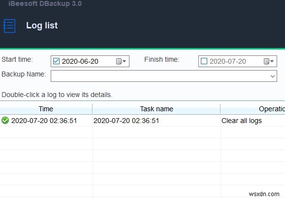 สำรองข้อมูลอย่างมืออาชีพด้วย IBeesoft DBackup