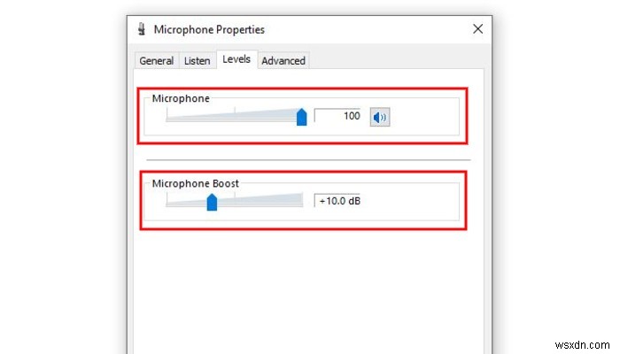 วิธีเพิ่มระดับเสียงไมโครโฟนใน Windows 10