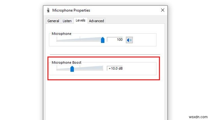 วิธีเพิ่มระดับเสียงไมโครโฟนใน Windows 10