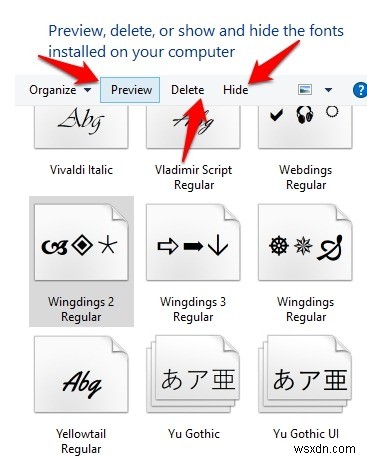 วิธีการติดตั้งและจัดการแบบอักษรใน Windows 10