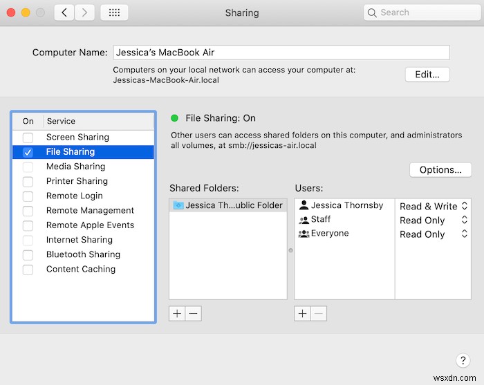 วิธีแชร์ไฟล์ระหว่าง Mac และ PC บนเครือข่ายของคุณ