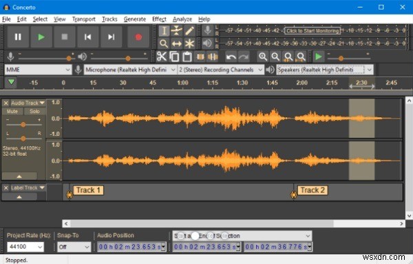 4 GarageBand ทางเลือกสำหรับ Windows 10