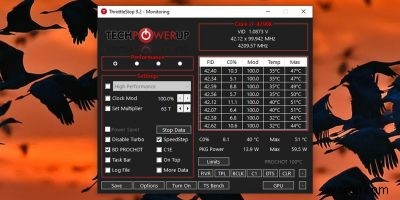 วิธีการลดระดับ CPU ของคุณด้วย Throttlestop ใน Windows