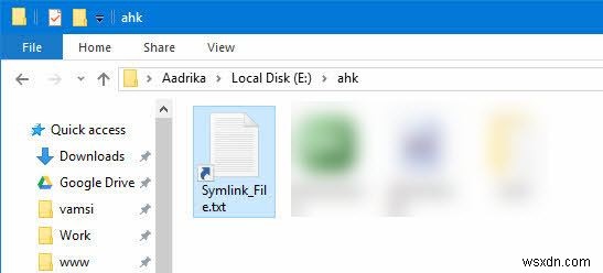 วิธีสร้างลิงก์สัญลักษณ์ (Symlink) ใน Windows 10