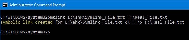 วิธีสร้างลิงก์สัญลักษณ์ (Symlink) ใน Windows 10